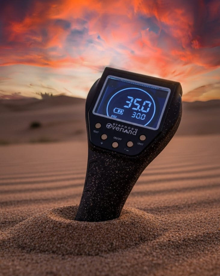 جهاز ذكي لمعايرة ضغط هواء الكفرات